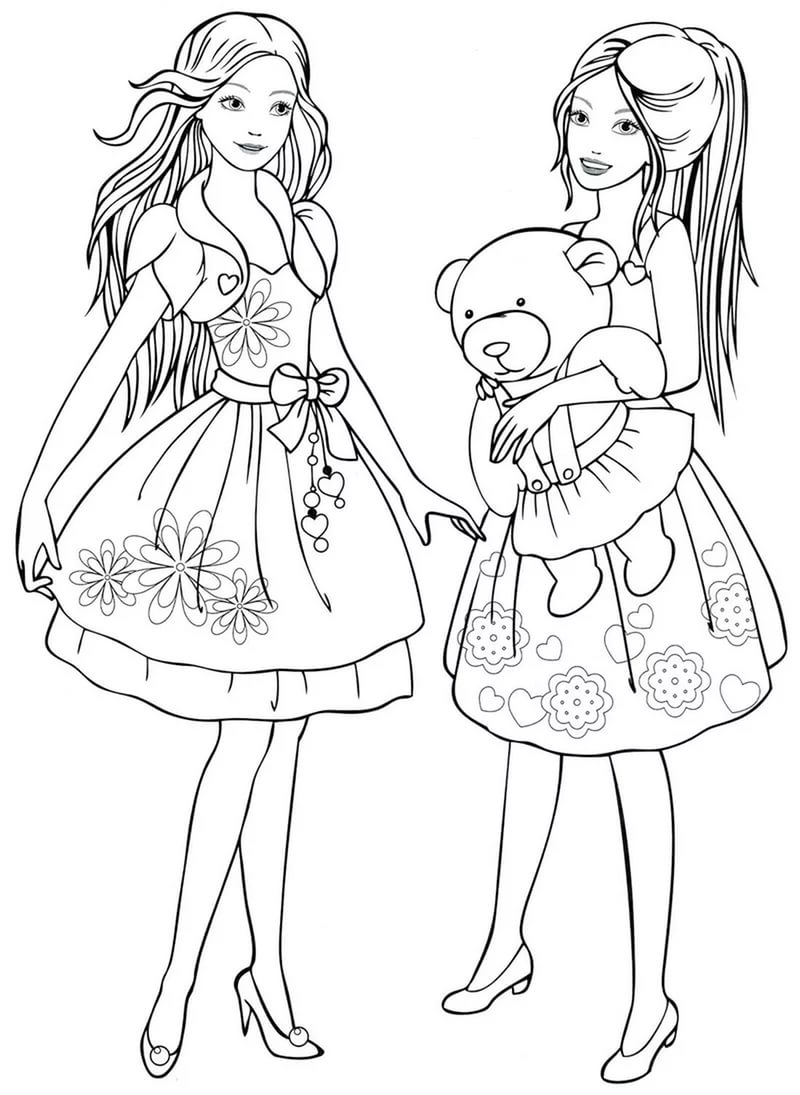 800x1095 Coloring Pages 8,9,10 Year Old Girls To Download And Print