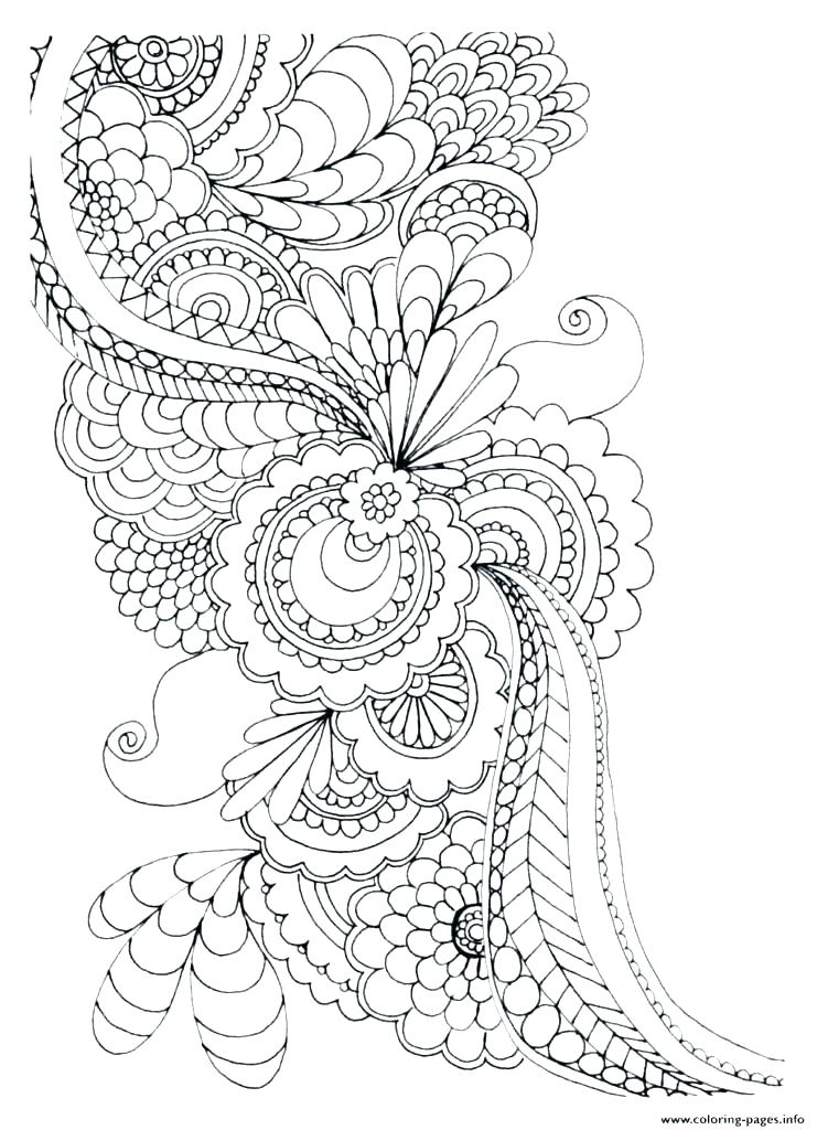 741x1024 Adult Coloring Pages Flowers Butterfly And Flower Coloring Pages