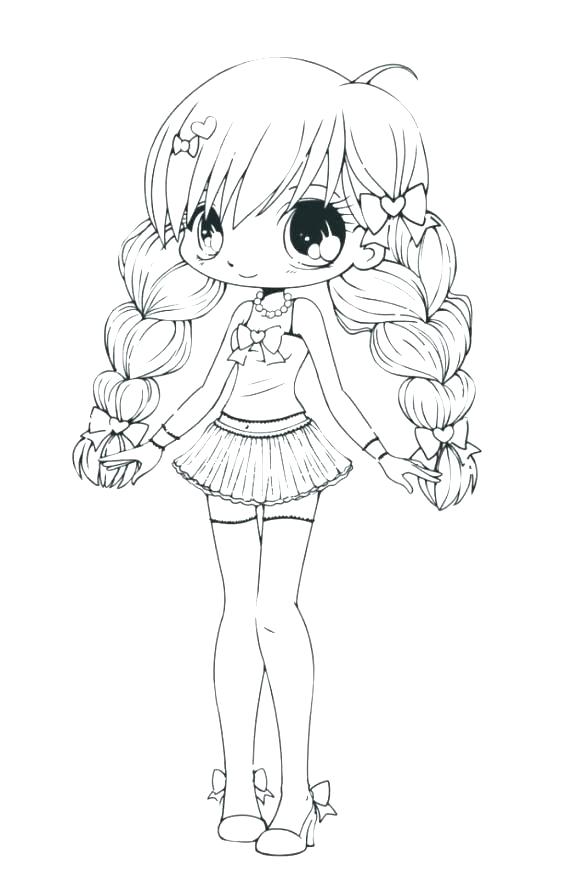 577x870 Anime Coloring Pages For Adults Anime Coloring Books As Well As