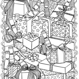 268x268 Adult Christmas Coloring Pages Give The Best Coloring Pages