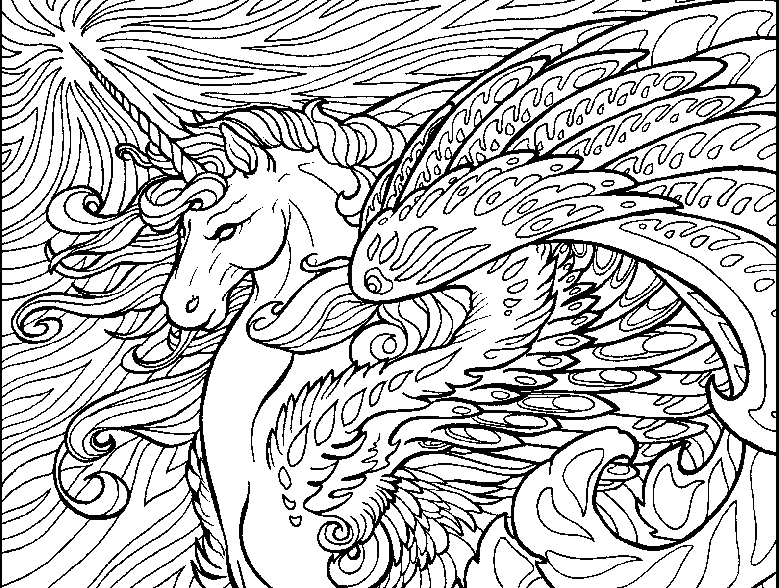 1589x1200 Adults Coloring Pages Hard Fresh Difficult Printable Image Of