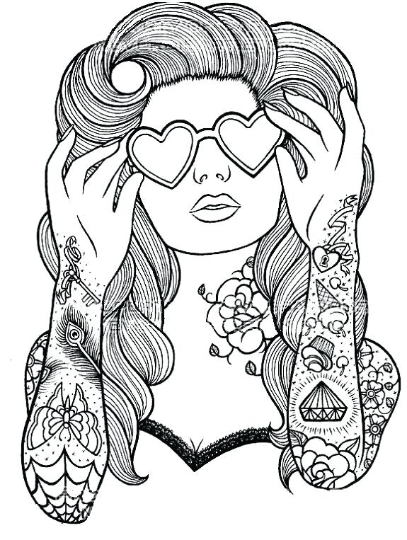 575x763 Coloring Pages People Faces Coloring Book For Grown Ups Nick Books