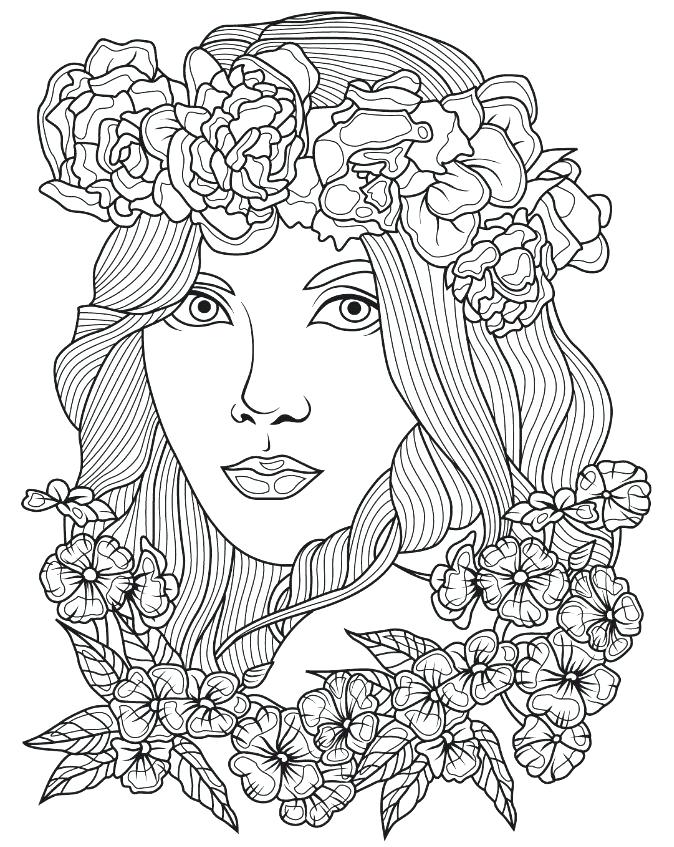 674x847 Face Coloring Pages Impair.co
