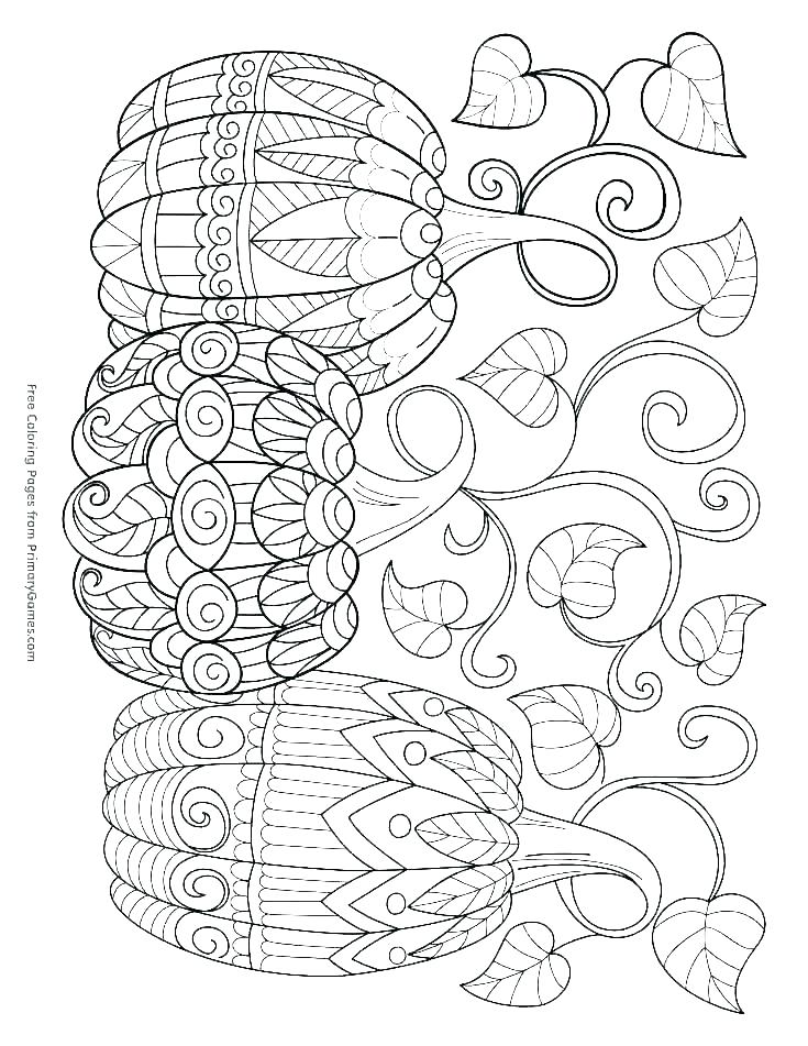 735x951 Fall Coloring Sheets To Print Fall Coloring Pages Printable Free