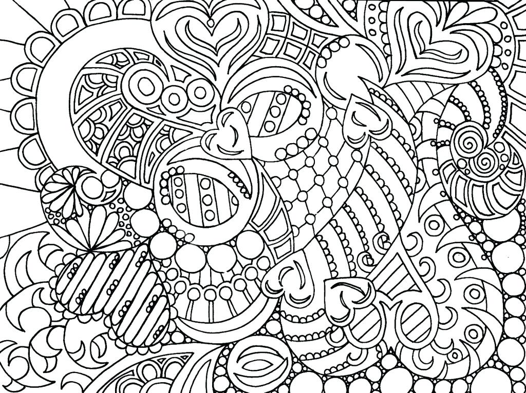 1024x766 Geometric Coloring Pages For Adults