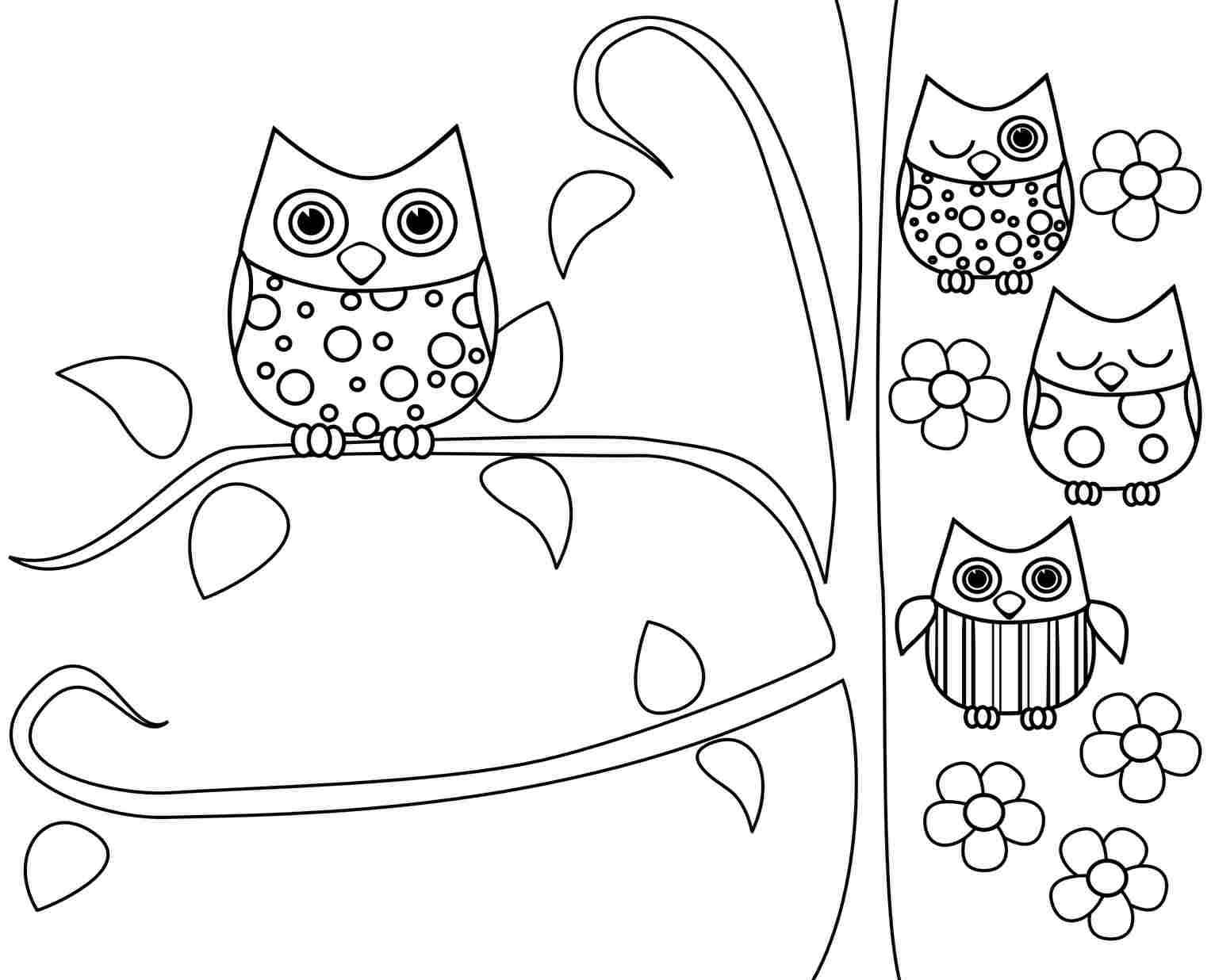 1532x1236 Awesome Coloring Pages For Adults Girls Owl Design Free Coloring