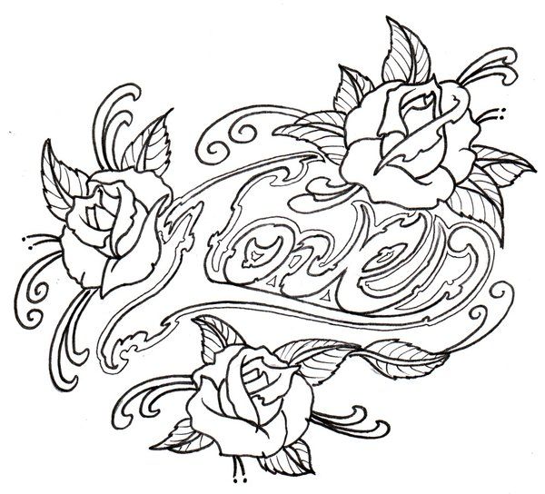 Coloring Pages For Adults Roses