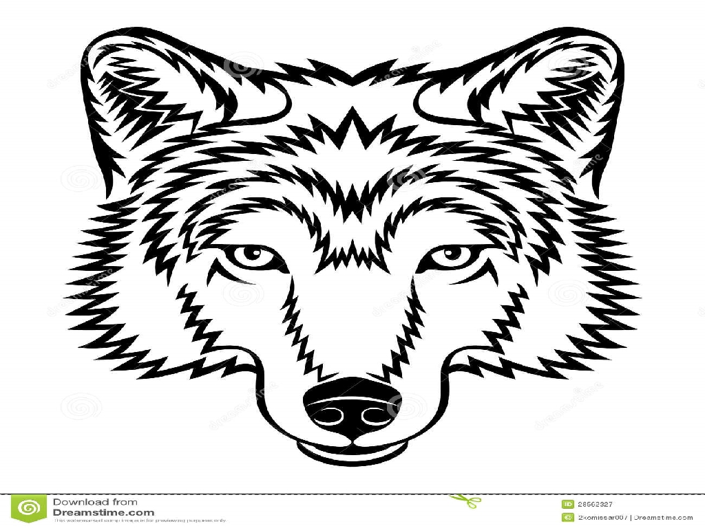 Coloring Pages For Adults Wolf