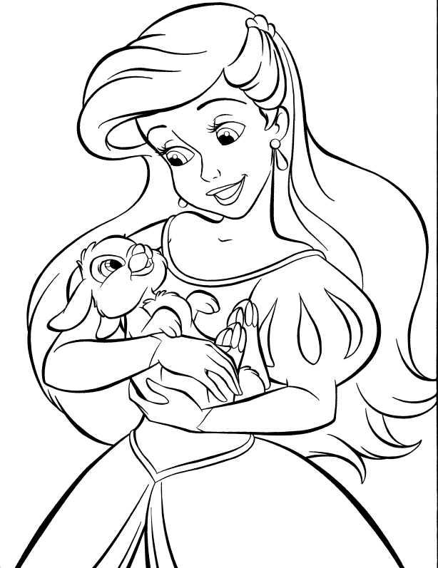 Coloring Pages For Ariel