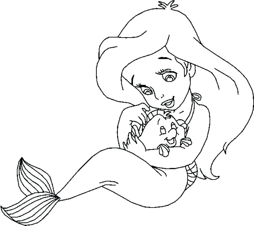 829x735 Disney Ariel Coloring Pages Princess Coloring Pages Little Mermaid