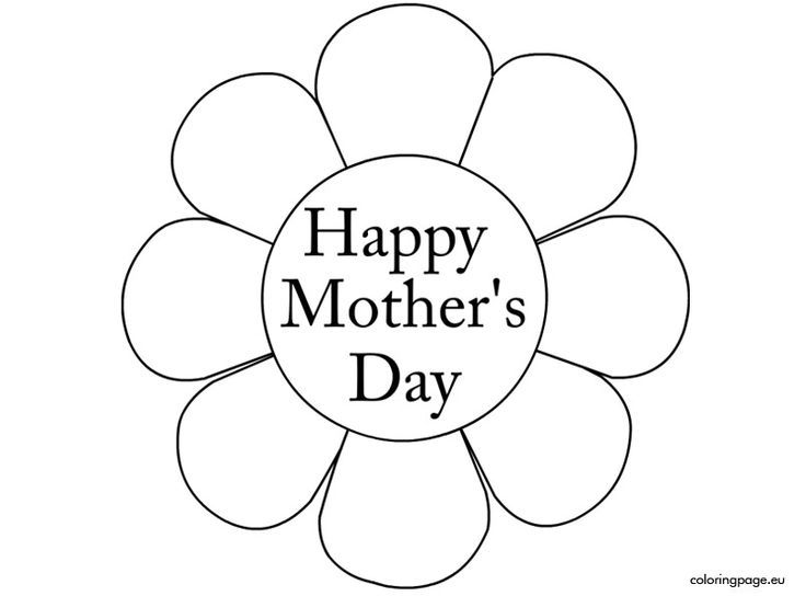 736x544 Mother's Day Coloring Pages