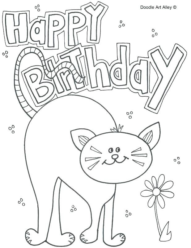 618x800 Happy Birthday Aunt Coloring Pages