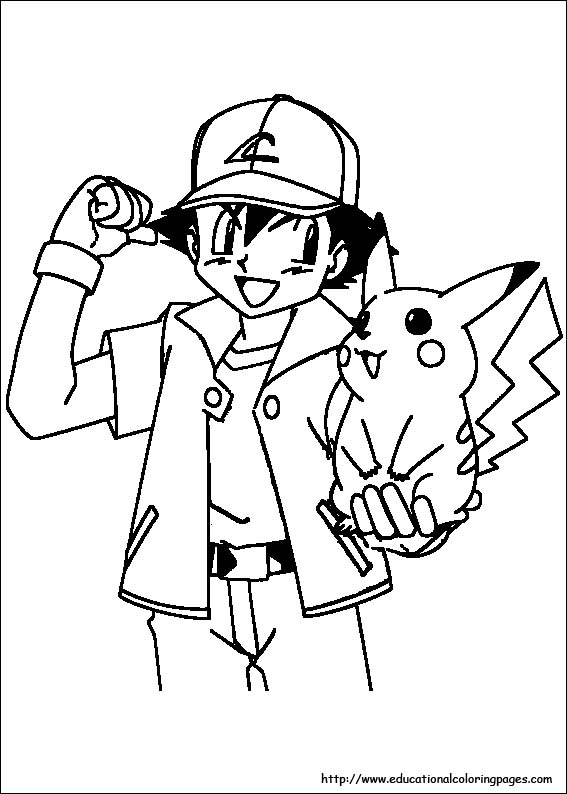 567x794 Pokemon Coloring Pages For Boys