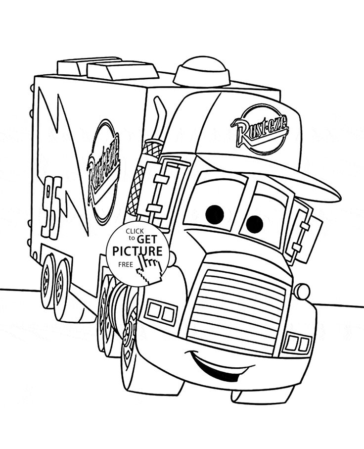 Coloring Pages For Boys Cars