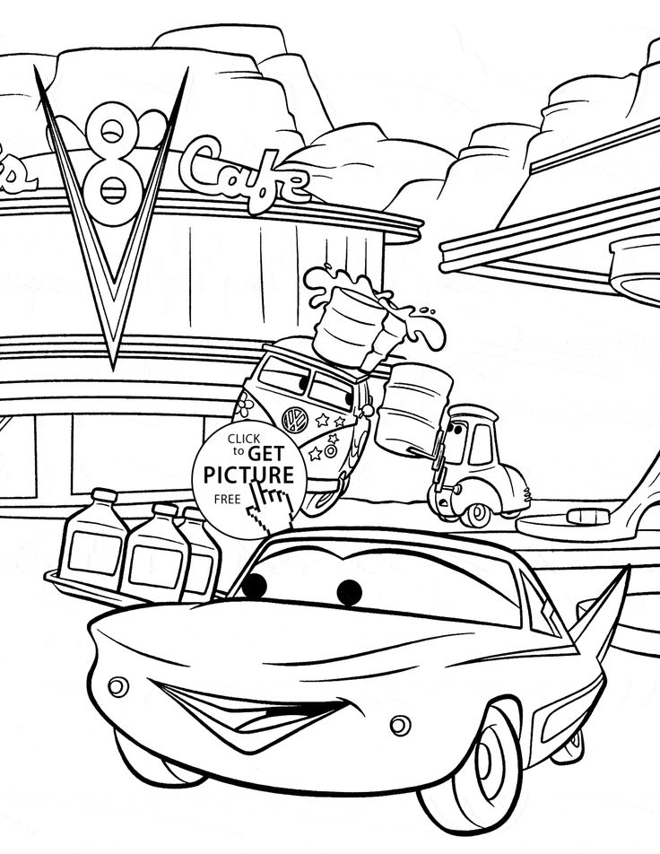 736x952 Mejores 11 De Cars Coloring Pages En