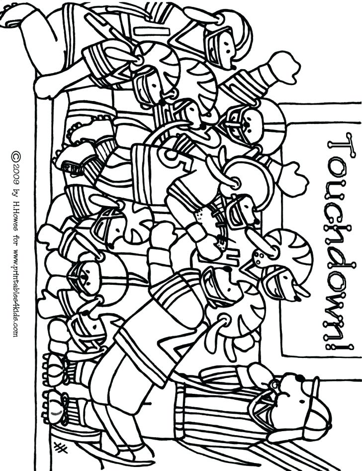 728x946 Coloring Pages And Coloring Books. Football Coloring Pages