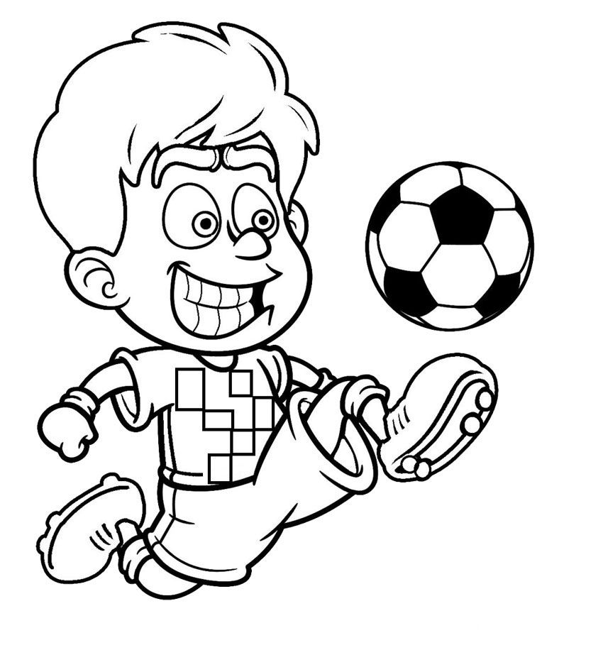 850x909 Football Coloring Pages For Kids
