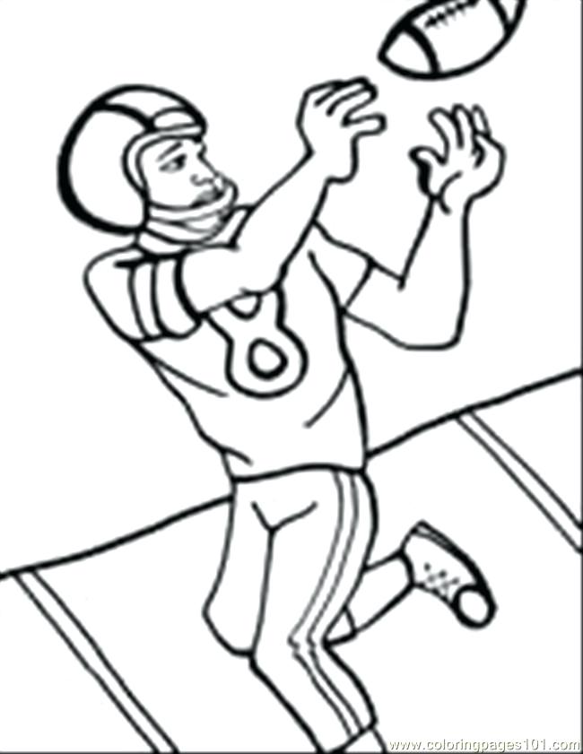 650x841 Free Football Coloring Pages Related Post Free Printable College