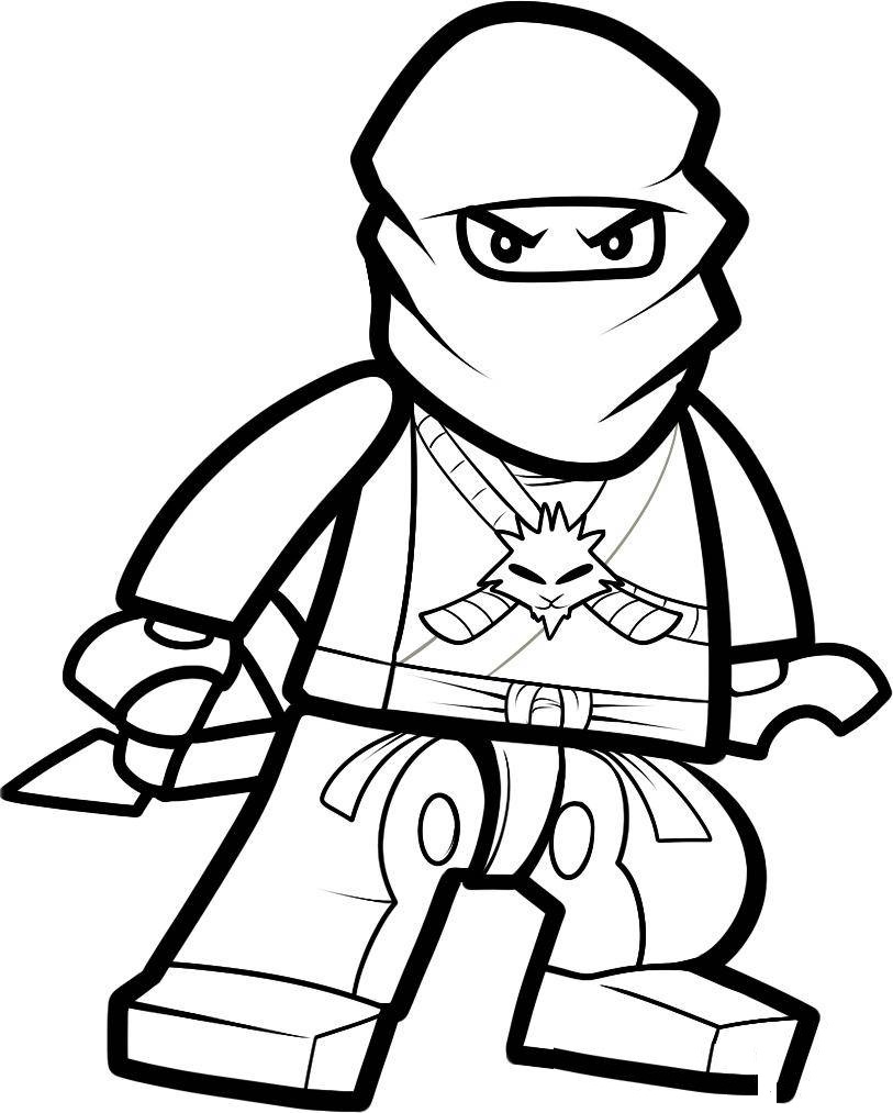 813x1013 Free Printable Ninjago Coloring Pages For Kids