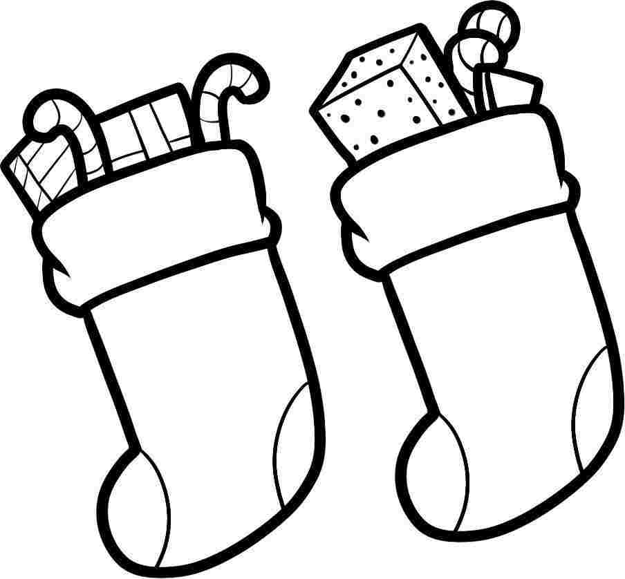 904x838 Christmas Stockings Coloring Printables Christmas Stocking Photo
