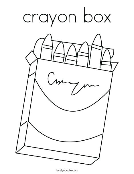 468x605 Crayons Coloring Pages Shippa.co