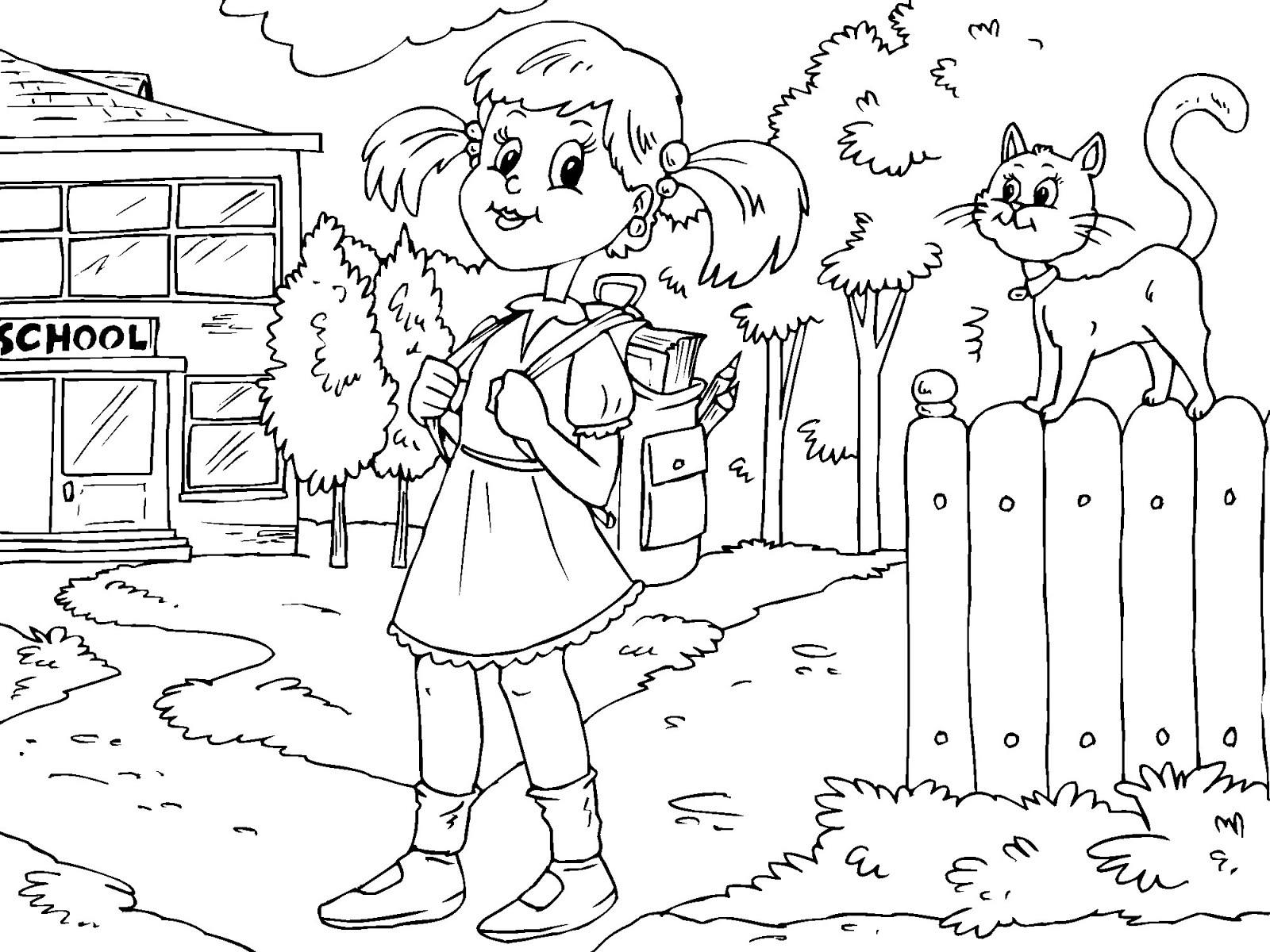 1600x1200 Coloring Pages For Elementary School Students Fun Coloring Pages