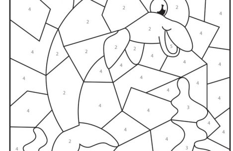 469x304 Coloring Pages For Girls 10 And Up Color By Number Dolphins Just