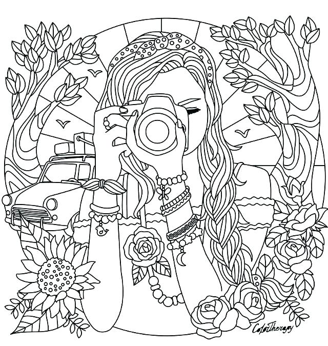 640x675 Coloring Pages For Girls Pho Brownies Coloring Sheets Girl Scouts
