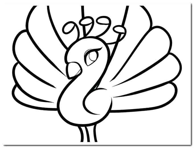 681x521 Easy Coloring Pages For Girls Easy To Draw Animals Easy Animals