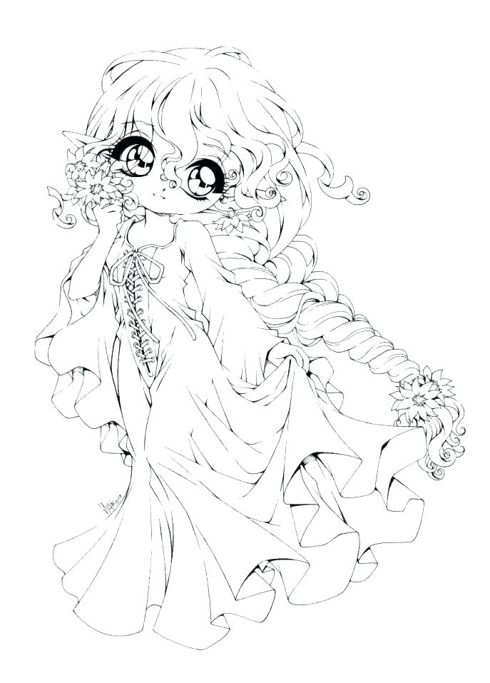687x957 Cute Baby Girl Coloring Pages Kids Coloring Cute Girl Coloring