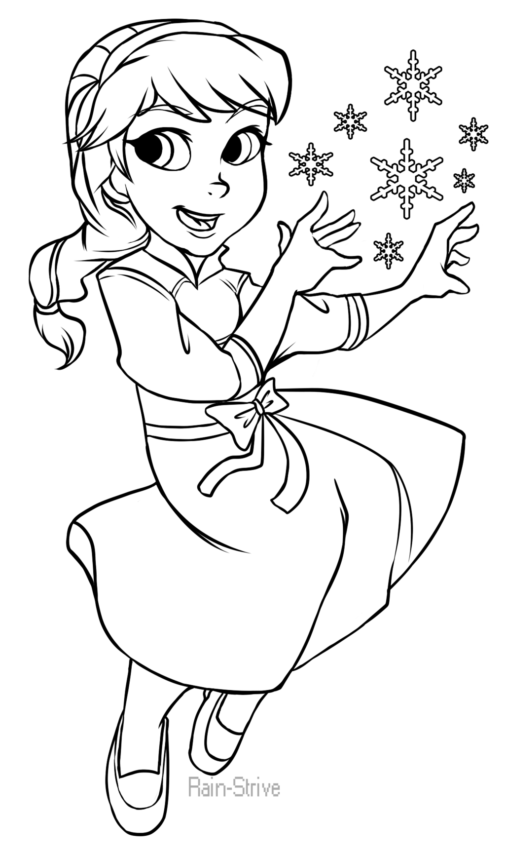 1024x1730 Frozen Elsa Coloring Pages Luxury Free Printable Throughout