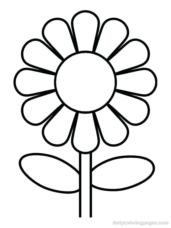 600x800 Coloring Pages For Girls Flowers Flower Coloring Sheets Printable