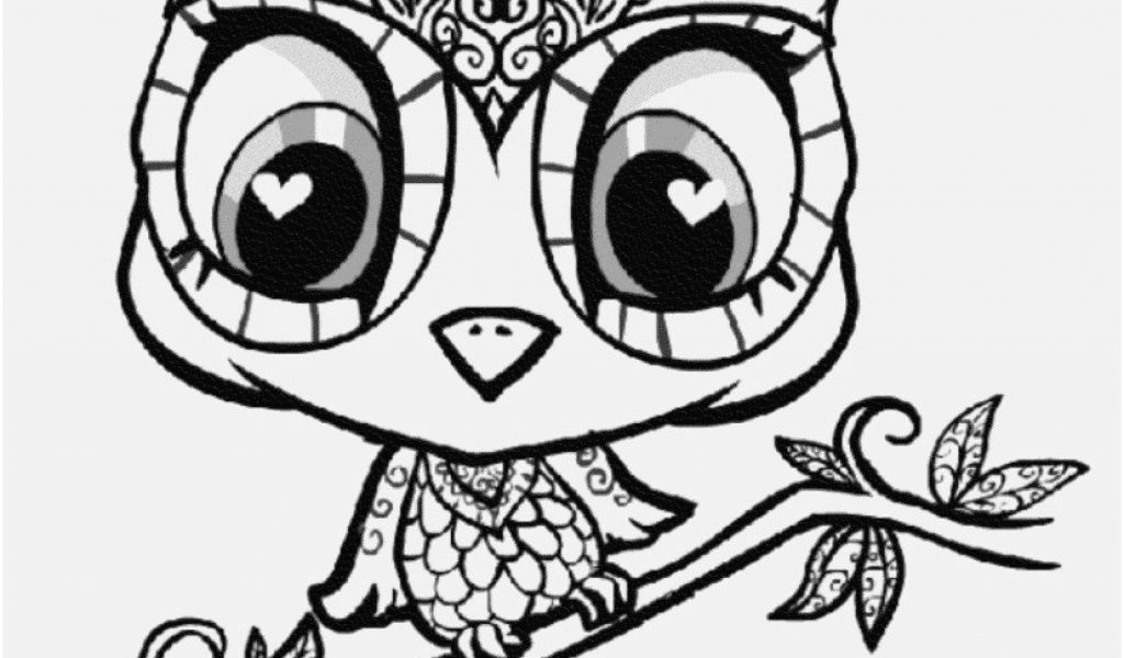 1024x600 Owls Coloring Pages Stock Intricate Owl Coloring Pages New Cute
