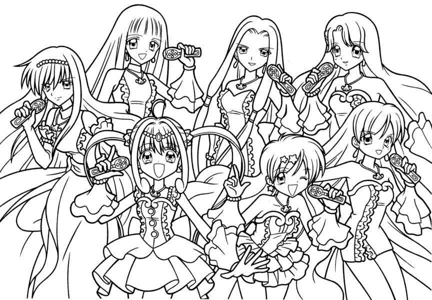864x600 Teenage Girl Coloring Pages Printable Coloring Pages