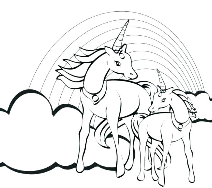 Coloring Pages For Girls Unicorn
