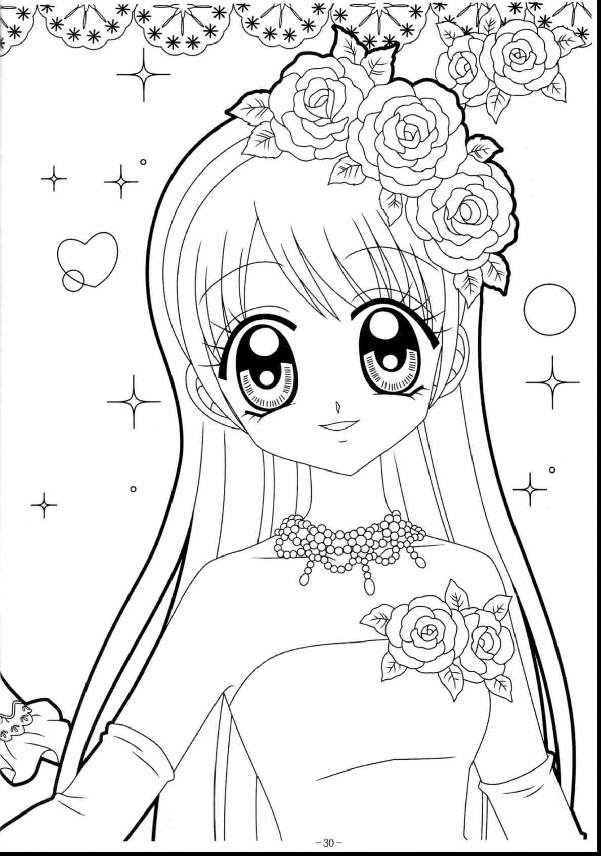 1188x1692 For Girls Printable Unicorn Anime Unicorns Coloring Pages