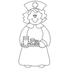 230x230 Top 25 Free Printable Nurse Coloring Pages Online