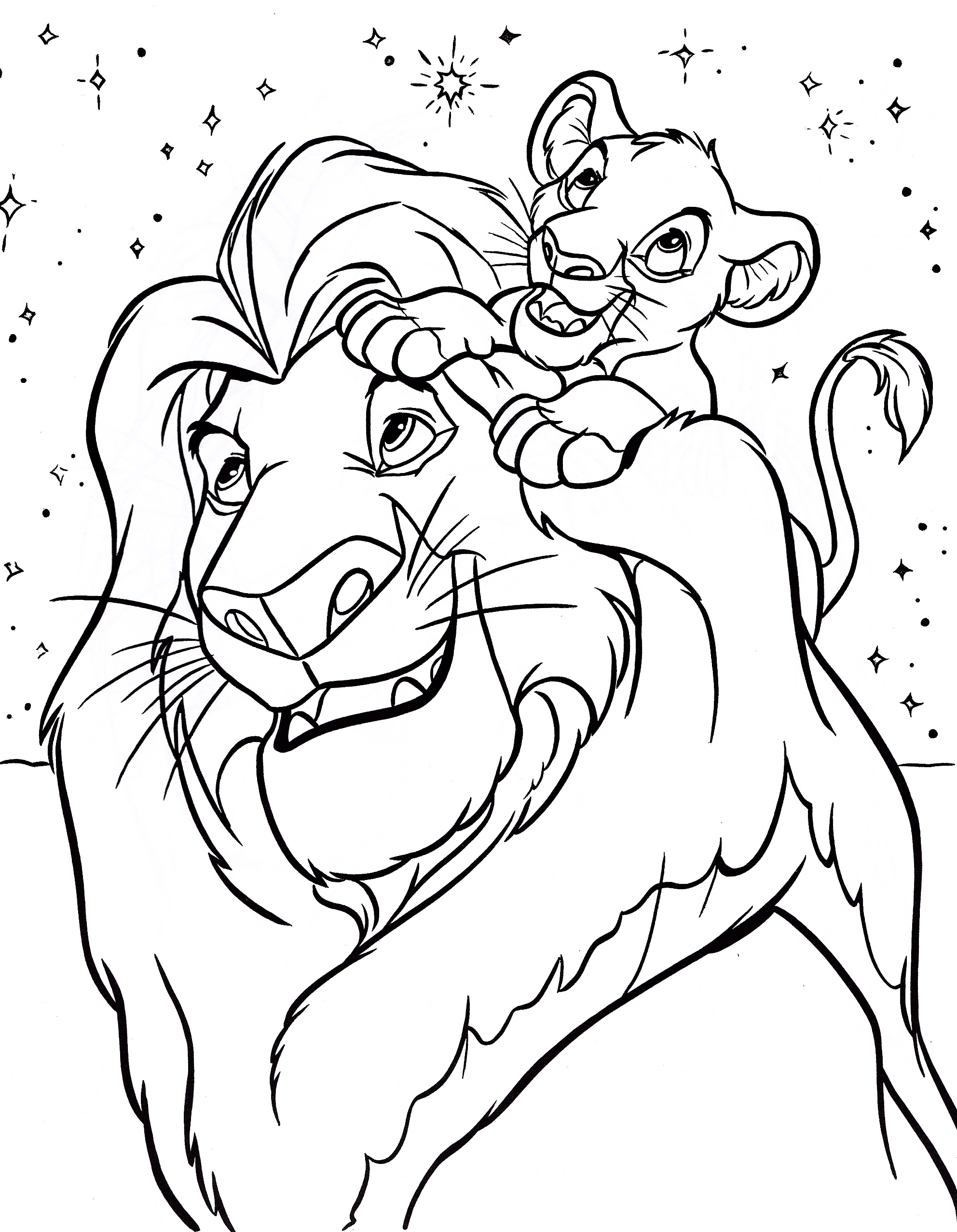 1984x2555 Free Printable Simba Coloring Pages For Kids