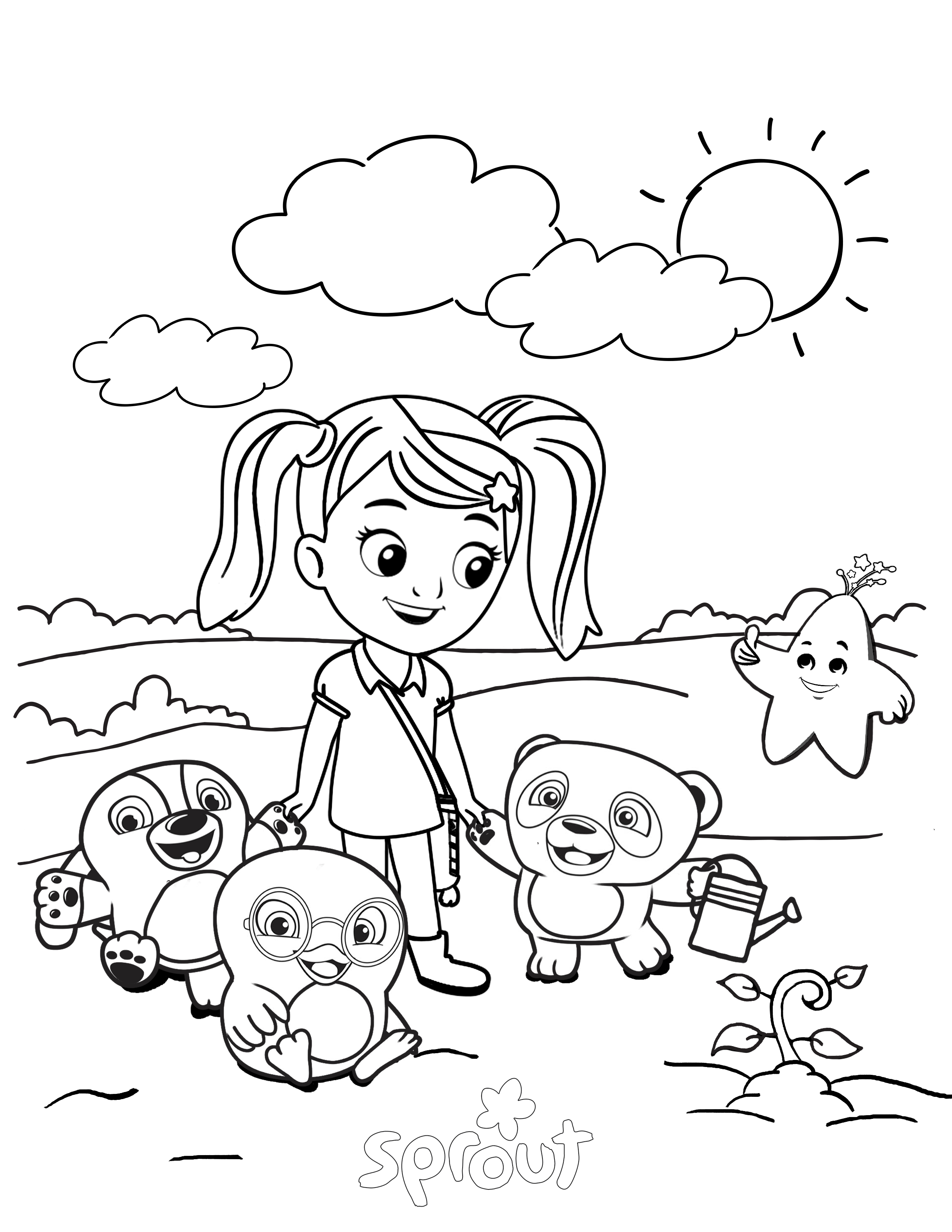 2550x3300 Coloring Pages Kids Com