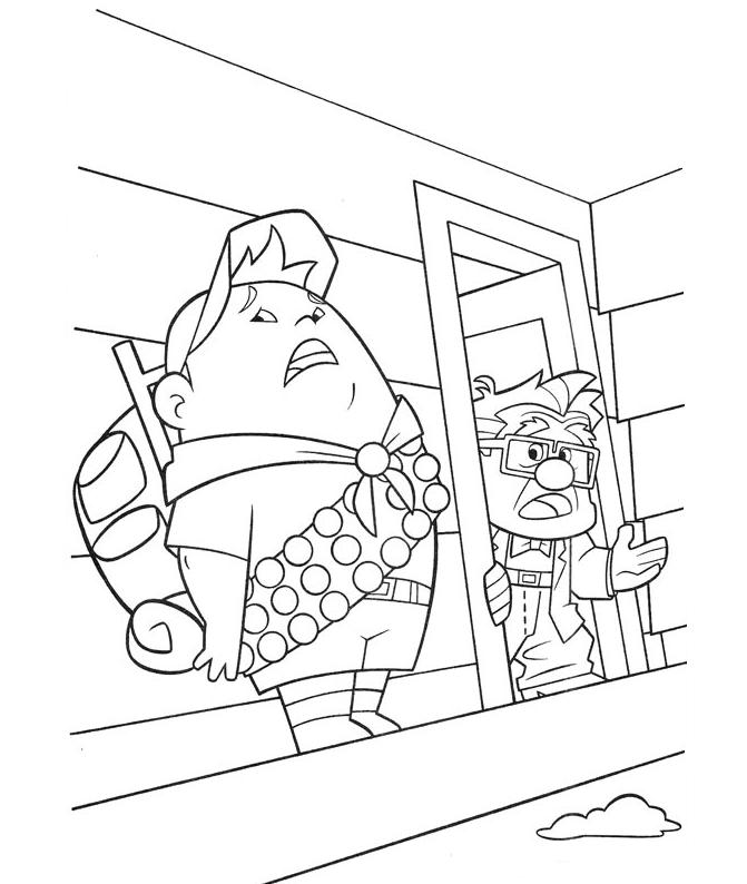 671x794 Up Coloring Pages