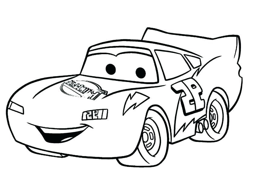 838x628 Coloring Car Pages Lightning Coloring Pages Fabulous Old Car Page