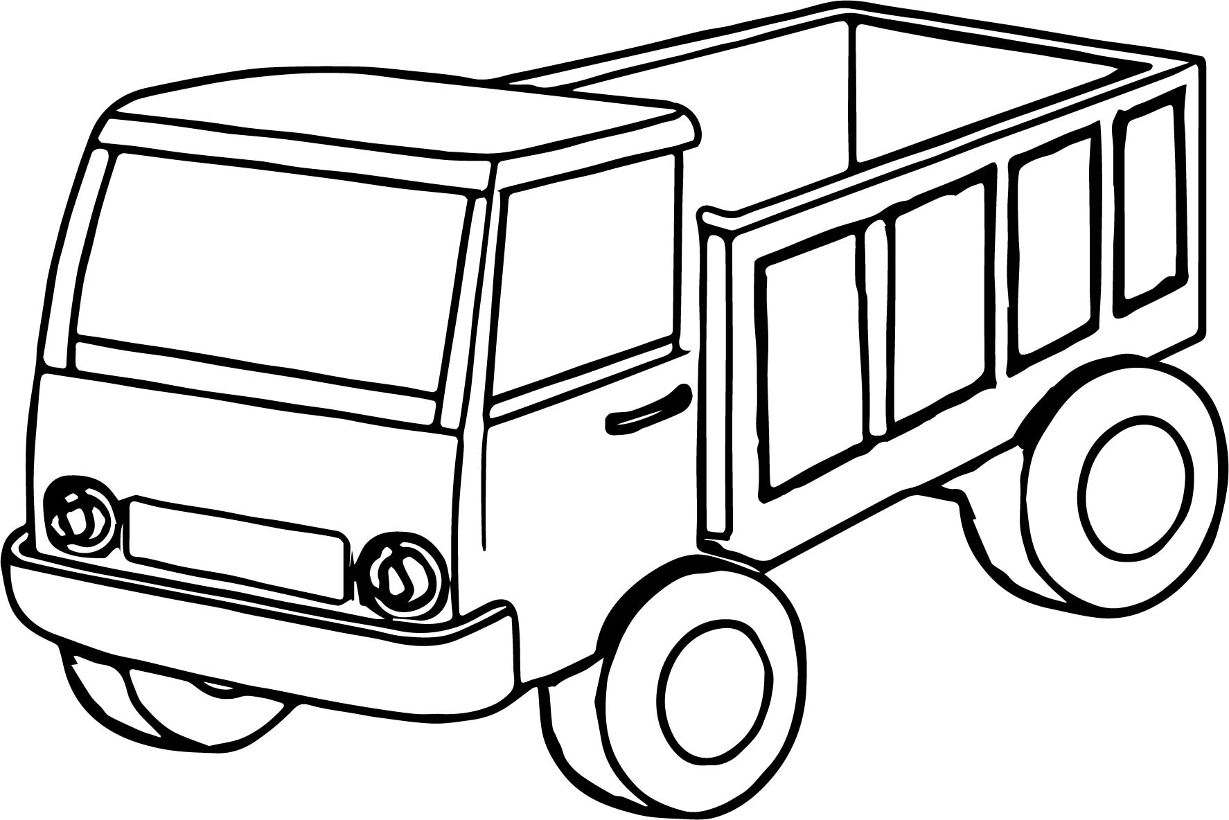 Coloring Pages For Kids Cars And Trucks