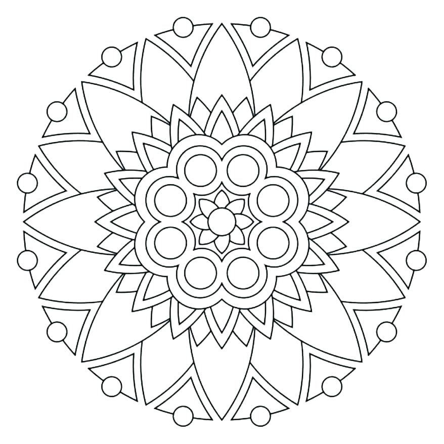 878x878 Coloring Pages Mandala Coloring Pages Kids Coloring Mandala