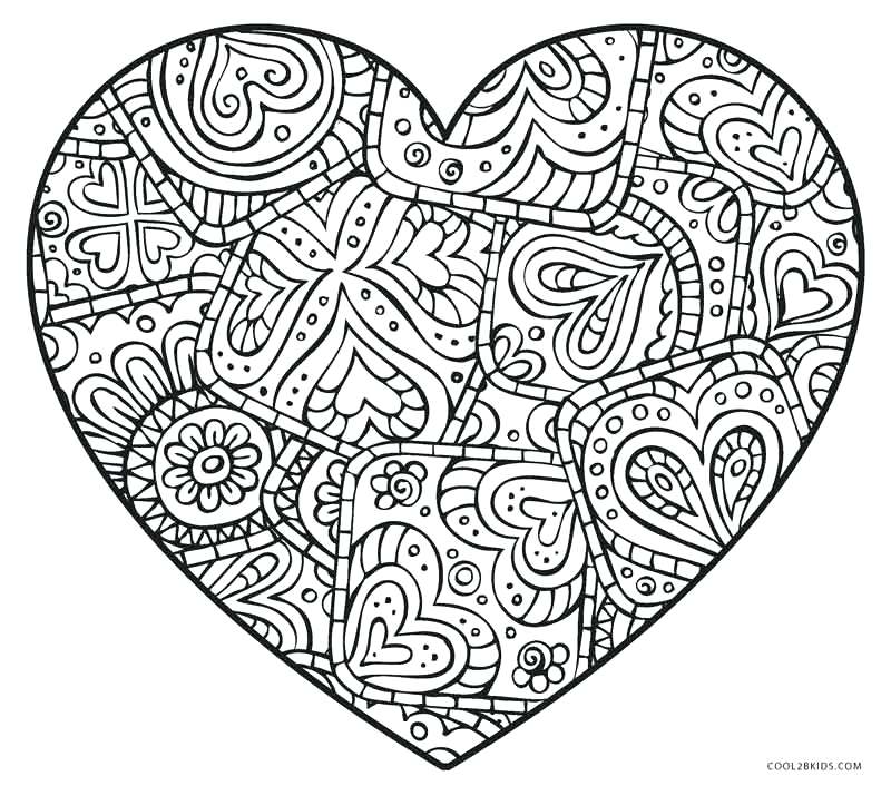 800x706 Coloring Pages Heart Coloring Pages Heart Coloring Es For Kids