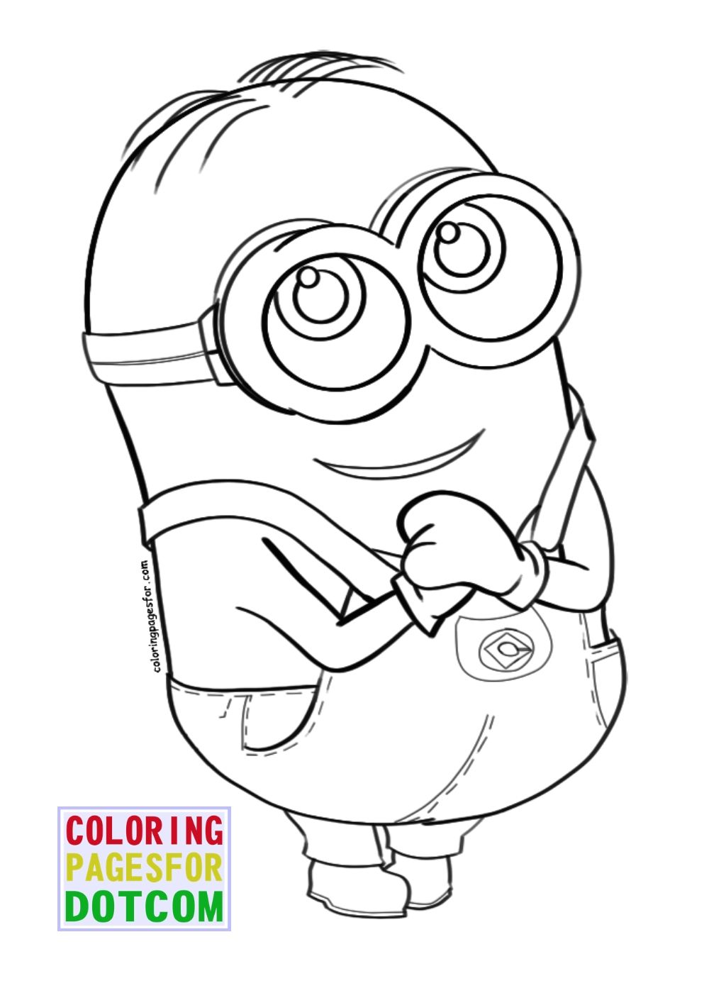 1000x1400 Perfect Free Minion Coloring Pages Minions 3 P