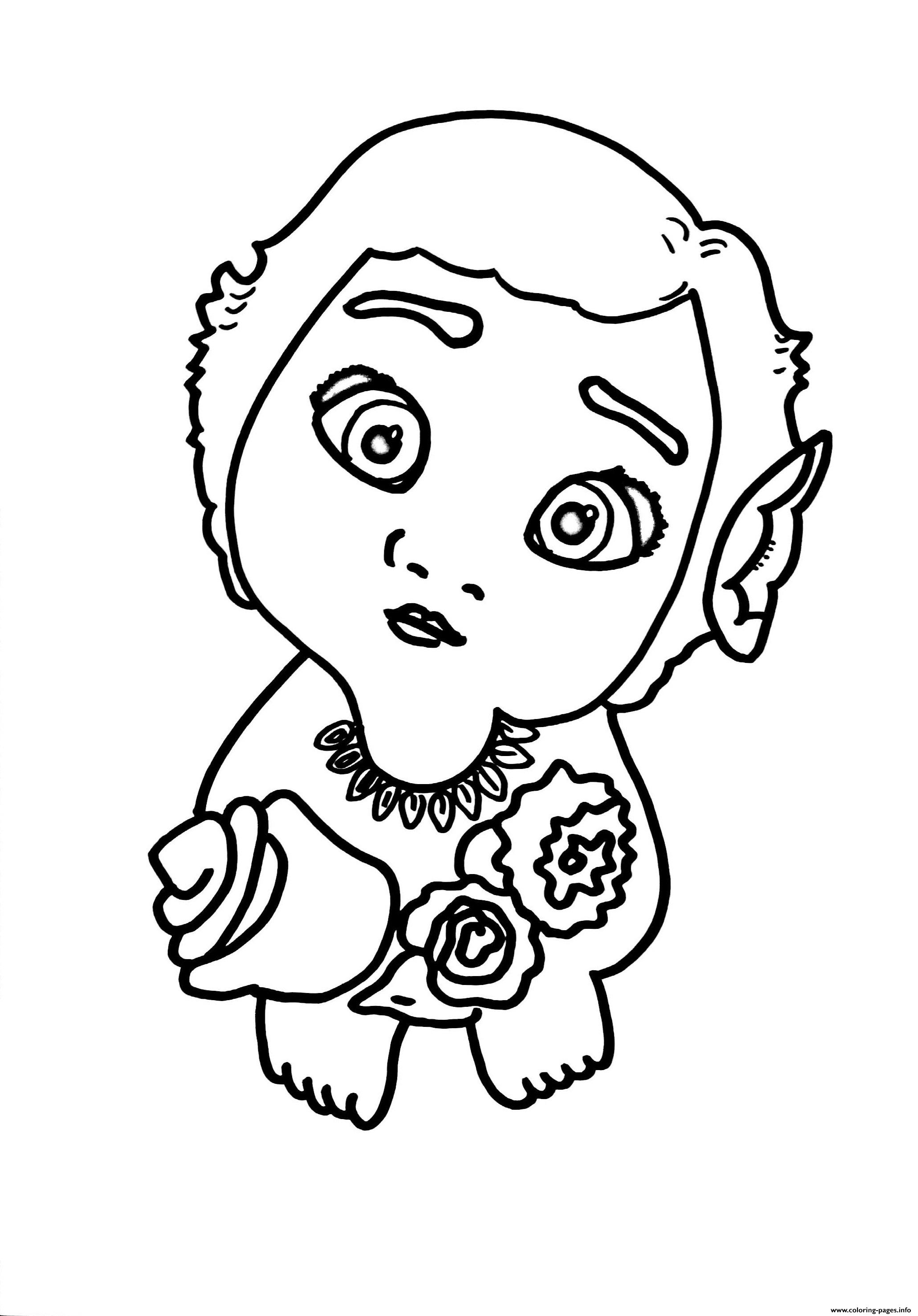 Coloring Pages For Kids Moana