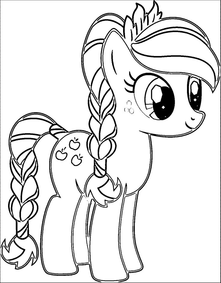 Coloring Pages For Kids My Little Pony