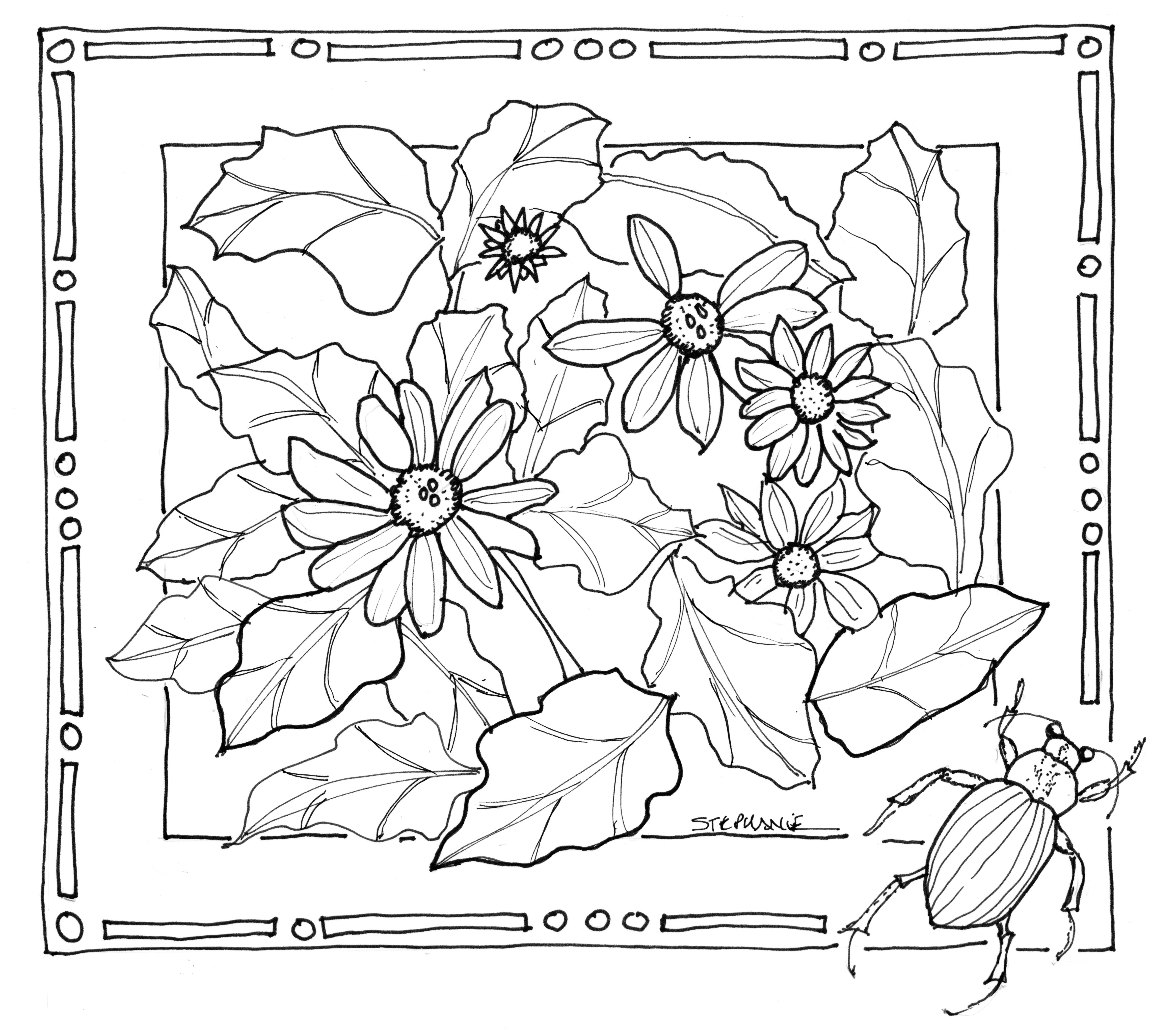 4565x4086 New Nature Coloring Pages Free Printable