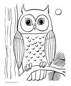 236x288 Owl Coloring Pages Here Is A Small Collection Of Owl Coloring