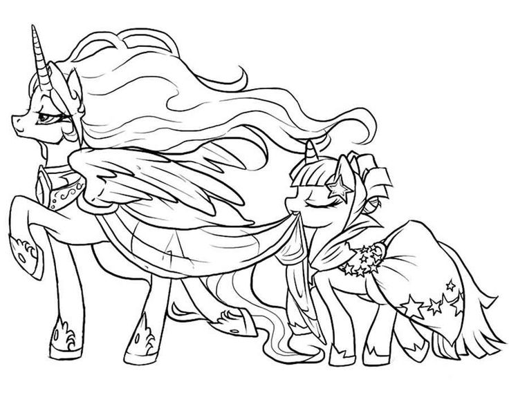 736x572 Splendid Design Ideas Mlp Coloring Pages My Little Pony For Kids